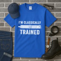 IM Classically Trained Slide Rule Mechanical Analog Gift Tall T-Shirt