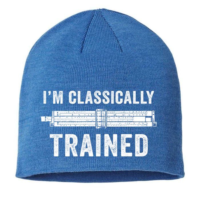 IM Classically Trained Slide Rule Mechanical Analog Gift Sustainable Beanie