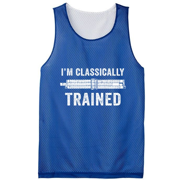 IM Classically Trained Slide Rule Mechanical Analog Gift Mesh Reversible Basketball Jersey Tank