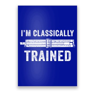 IM Classically Trained Slide Rule Mechanical Analog Gift Poster