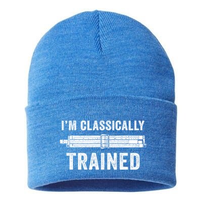 IM Classically Trained Slide Rule Mechanical Analog Gift Sustainable Knit Beanie