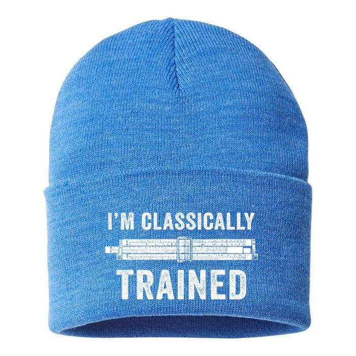 IM Classically Trained Slide Rule Mechanical Analog Gift Sustainable Knit Beanie