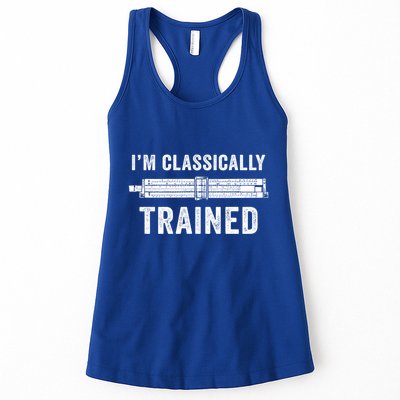 IM Classically Trained Slide Rule Mechanical Analog Gift Womens Tank Top