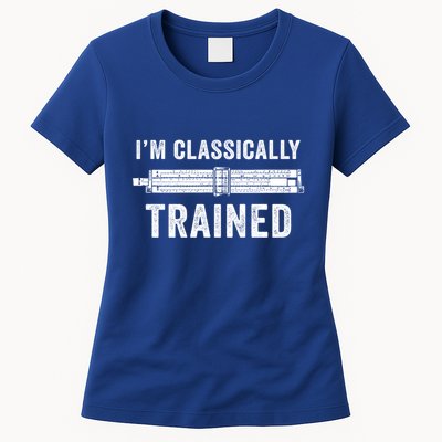 IM Classically Trained Slide Rule Mechanical Analog Gift Womens T-Shirt