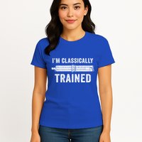 IM Classically Trained Slide Rule Mechanical Analog Gift Womens T-Shirt