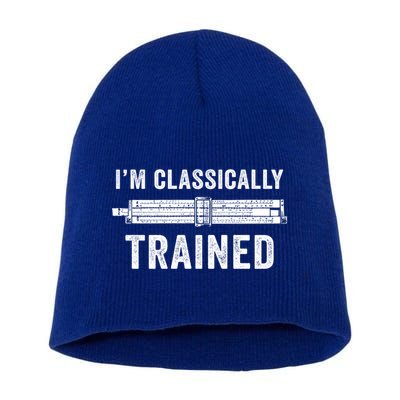 IM Classically Trained Slide Rule Mechanical Analog Gift Short Acrylic Beanie