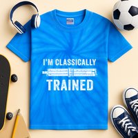 IM Classically Trained Slide Rule Mechanical Analog Gift Kids Tie-Dye T-Shirt