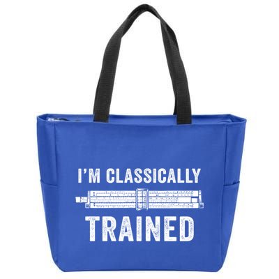 IM Classically Trained Slide Rule Mechanical Analog Gift Zip Tote Bag