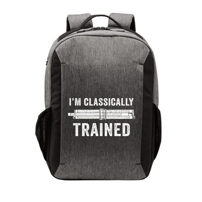 IM Classically Trained Slide Rule Mechanical Analog Gift Vector Backpack