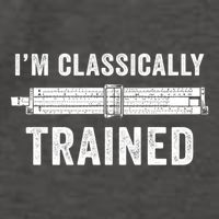 IM Classically Trained Slide Rule Mechanical Analog Gift Vector Backpack
