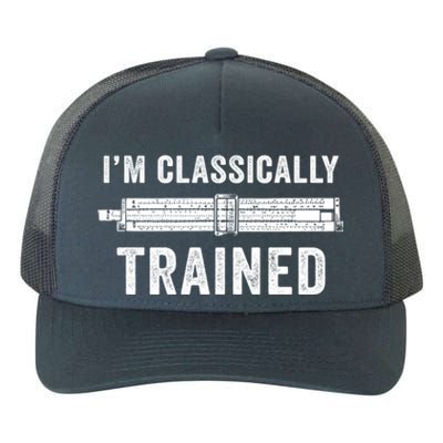 IM Classically Trained Slide Rule Mechanical Analog Gift Yupoong Adult 5-Panel Trucker Hat