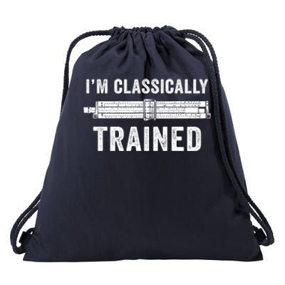 IM Classically Trained Slide Rule Mechanical Analog Gift Drawstring Bag