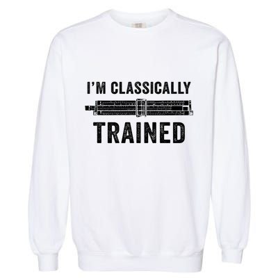 IM Classically Trained Slide Rule Mechanical Analog Gift Garment-Dyed Sweatshirt