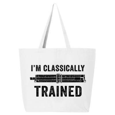 IM Classically Trained Slide Rule Mechanical Analog Gift 25L Jumbo Tote