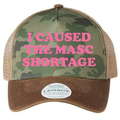 I Caused The Masc Shortage Legacy Tie Dye Trucker Hat