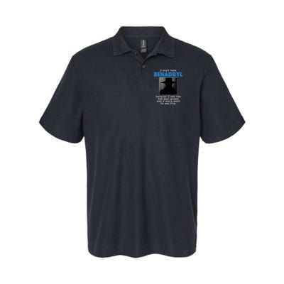 I Cant Take Benadril Because I Owe The Hatman Money Polo