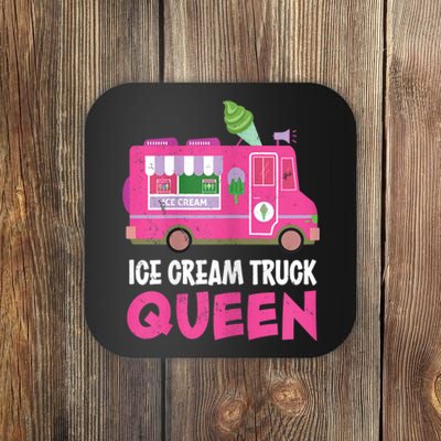 Ice Cream Truck Queen Frozen Dessert Ice Cream Truck Driver Coaster