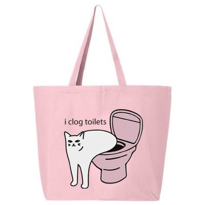 I Clog Toilets 25L Jumbo Tote