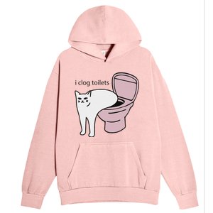 I Clog Toilets Urban Pullover Hoodie