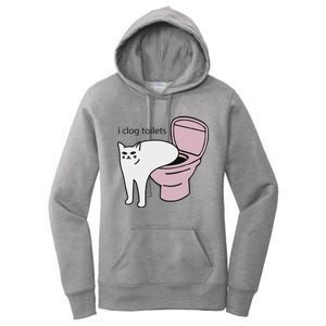 I Clog Toilets Women's Pullover Hoodie