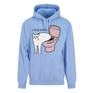 I Clog Toilets Unisex Surf Hoodie