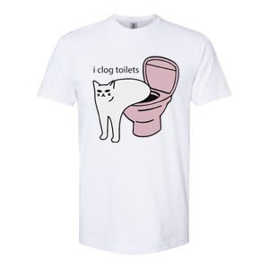 I Clog Toilets Softstyle CVC T-Shirt