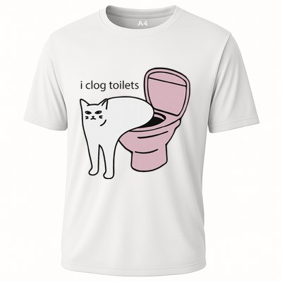 I Clog Toilets Performance Shirt