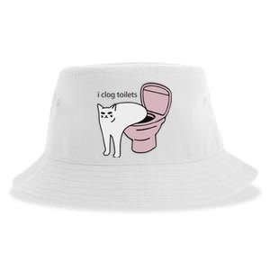 I Clog Toilets Sustainable Bucket Hat