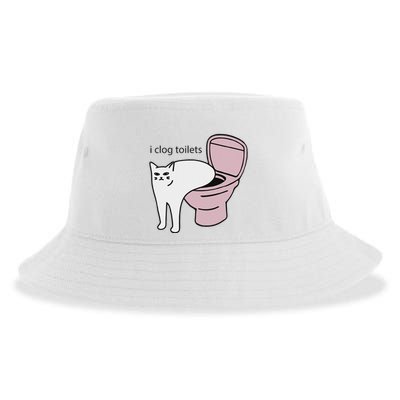 I Clog Toilets Sustainable Bucket Hat
