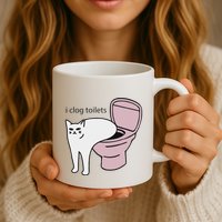 I Clog Toilets Mug