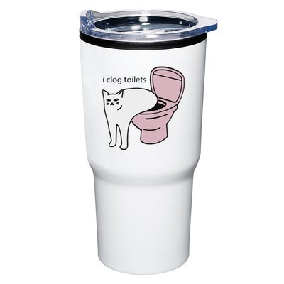 I Clog Toilets Tumbler