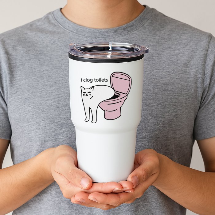 I Clog Toilets Tumbler