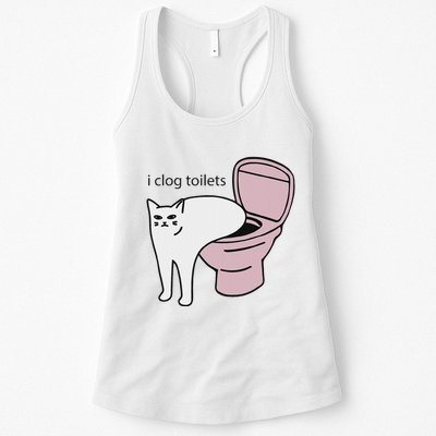 I Clog Toilets Womens Tank Top