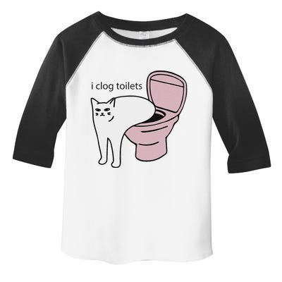 I Clog Toilets Toddler Fine Jersey T-Shirt