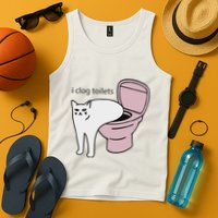 I Clog Toilets Tank Top