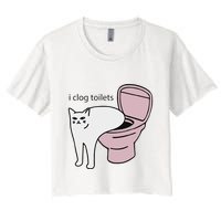 I Clog Toilets Crop Top