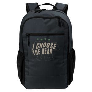 I Choose The Bear In The Woods Daily Commute Backpack