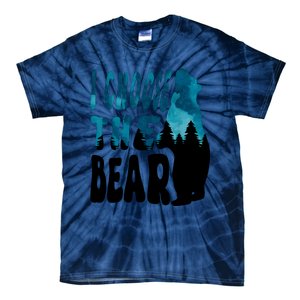 I Choose The Bear 2024 Bear In The Camp Trending Tie-Dye T-Shirt