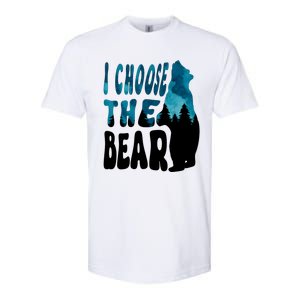 I Choose The Bear 2024 Bear In The Camp Trending Softstyle CVC T-Shirt