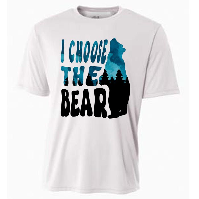 I Choose The Bear 2024 Bear In The Camp Trending Cooling Performance Crew T-Shirt