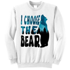 I Choose The Bear 2024 Bear In The Camp Trending Sweatshirt