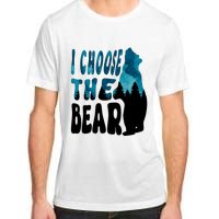 I Choose The Bear 2024 Bear In The Camp Trending Adult ChromaSoft Performance T-Shirt