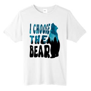 I Choose The Bear 2024 Bear In The Camp Trending Tall Fusion ChromaSoft Performance T-Shirt