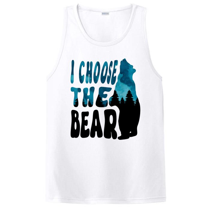 I Choose The Bear 2024 Bear In The Camp Trending PosiCharge Competitor Tank