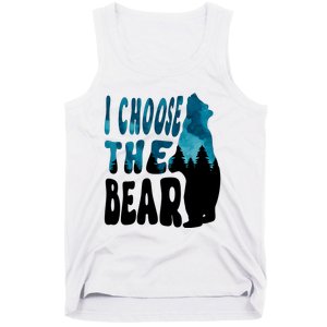 I Choose The Bear 2024 Bear In The Camp Trending Tank Top