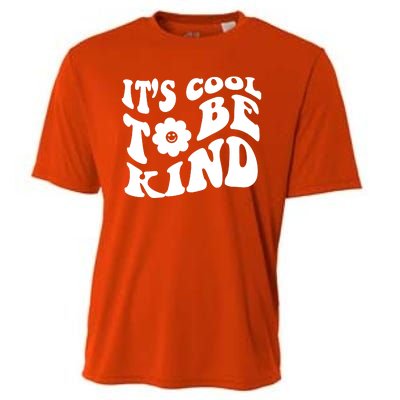 It's Cool To Be Kind Retro Quote Cooling Performance Crew T-Shirt