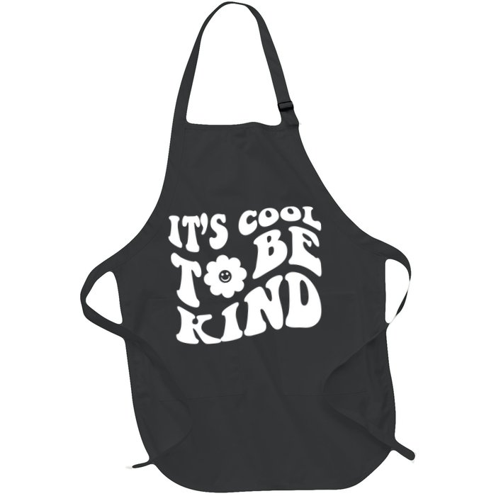 It's Cool To Be Kind Retro Quote Apron