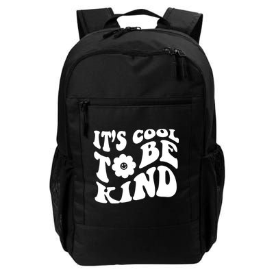 It's Cool To Be Kind Retro Quote Backpack