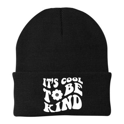 It's Cool To Be Kind Retro Quote Beanie