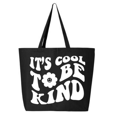 It's Cool To Be Kind Retro Quote 25L Jumbo Tote